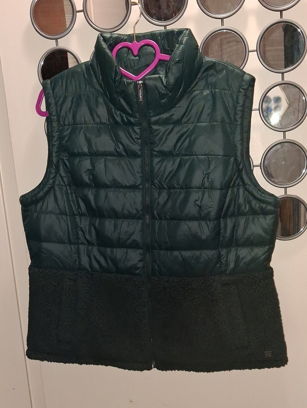 CALVIN KLEIN DARK GREEN Vest